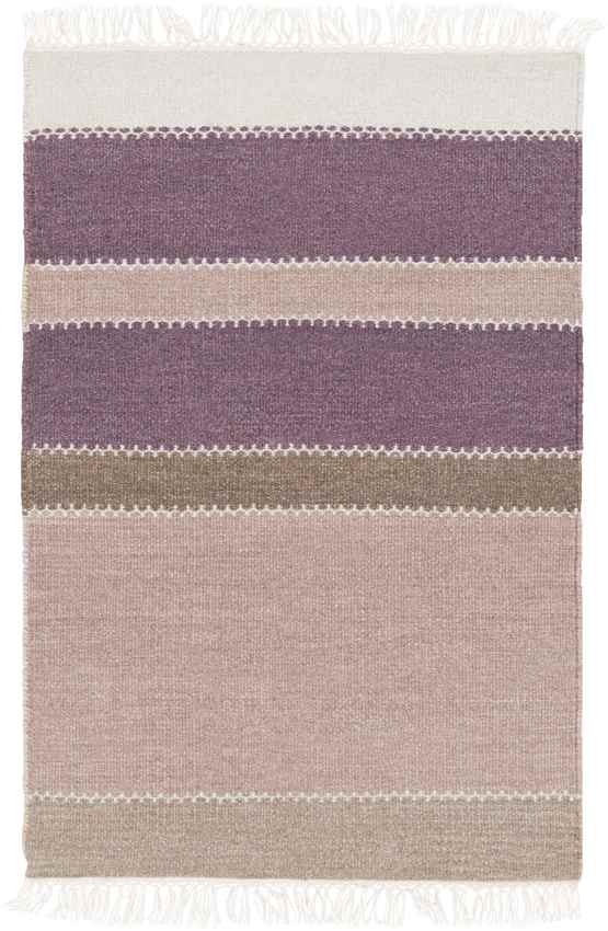 Wymondham Modern Mauve Area Rug