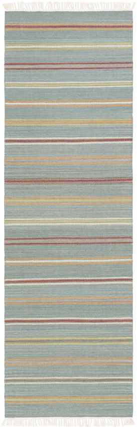 Manila Modern Aqua/Charcoal/Gray Area Rug