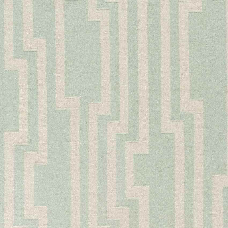 Maplesville Modern Green/White Area Rug