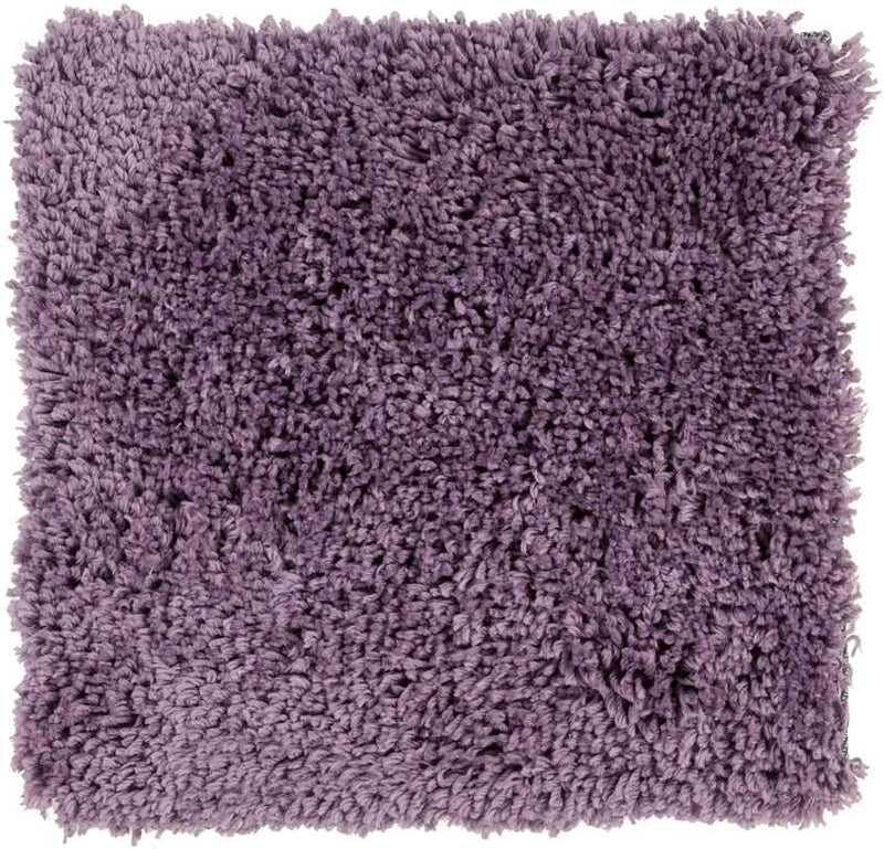 Marble Modern Dark Purple Area Rug