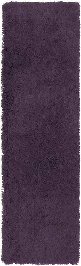 Marble Modern Dark Purple Area Rug