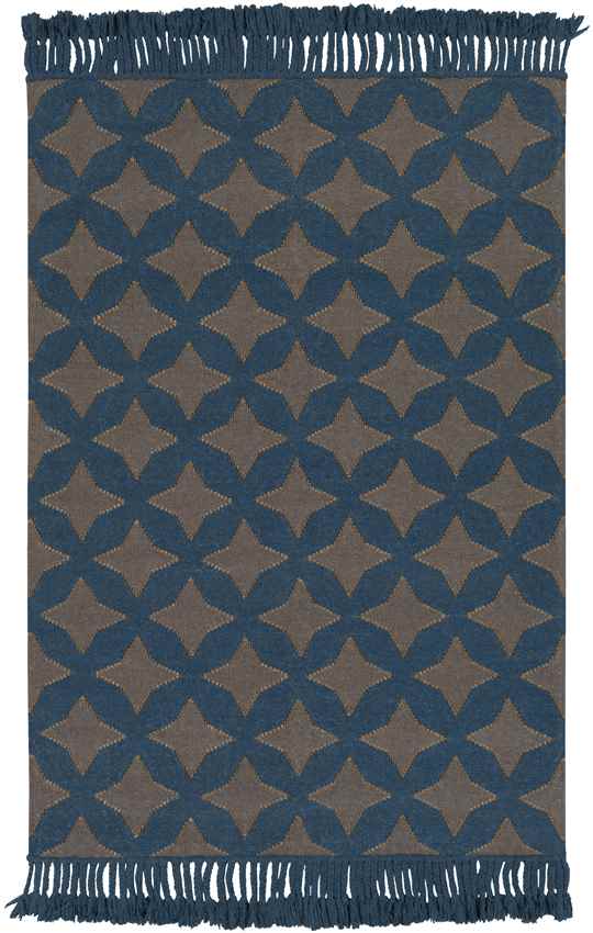 Mekoryuk Modern Charcoal Area Rug