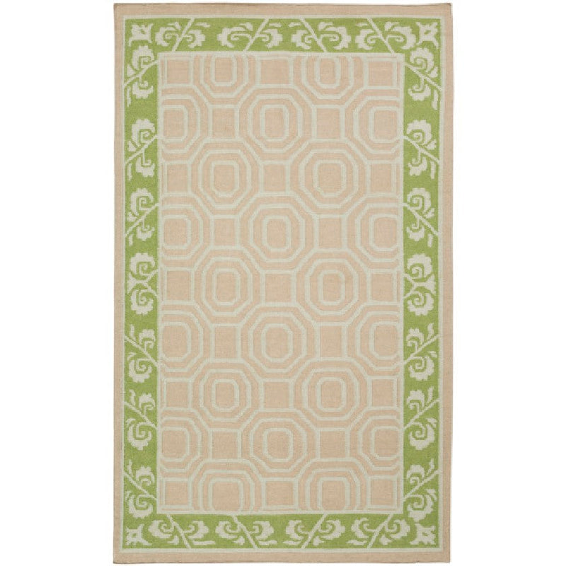 Millry Modern Taupe/Grass/Green Area Rug