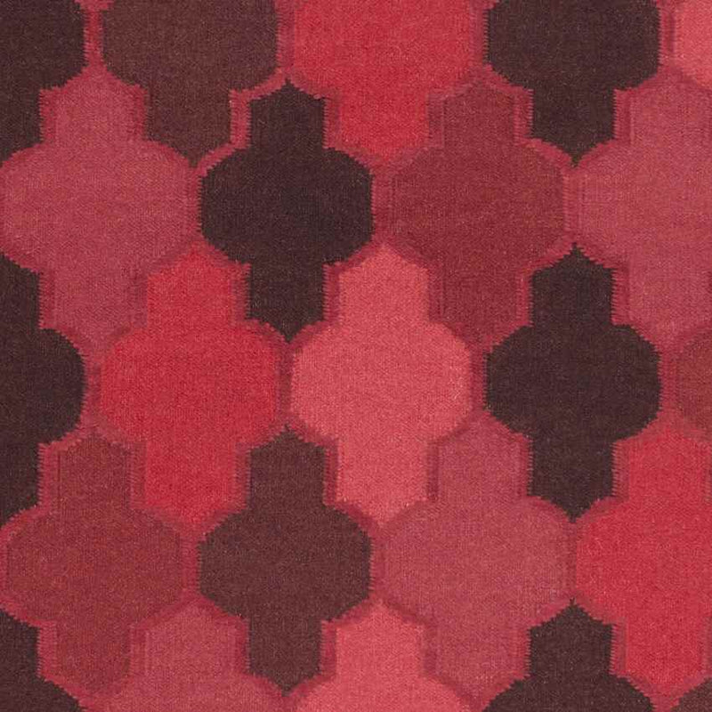 Monette Modern Red Area Rug