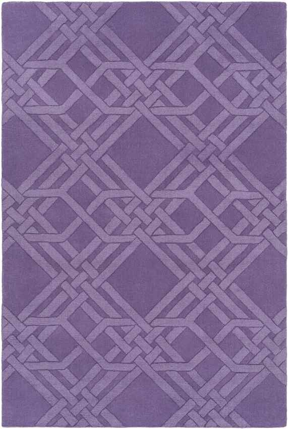 Mosses Modern Purple Area Rug