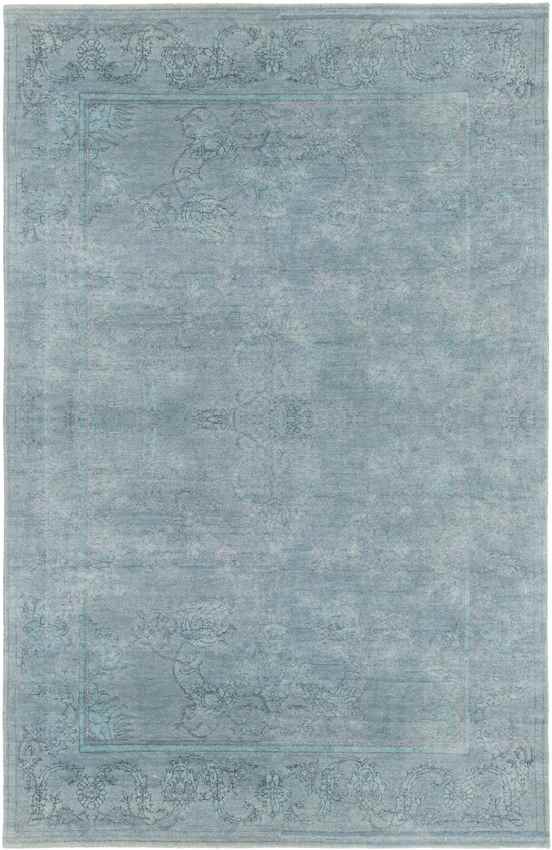 Notasulga Traditional Blue Area Rug