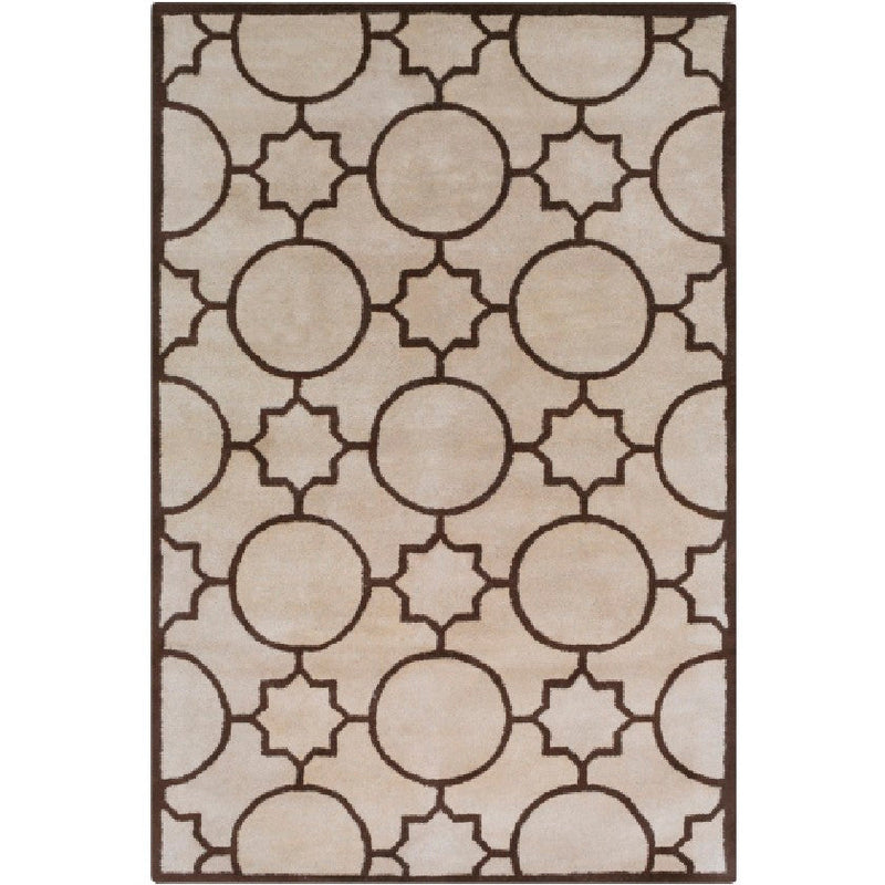 Oakgrove Modern Tan/Brown Area Rug