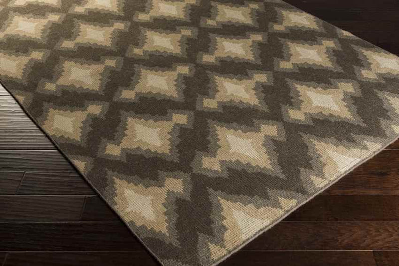 Omaha Modern Charcoal/Light Gray Area Rug