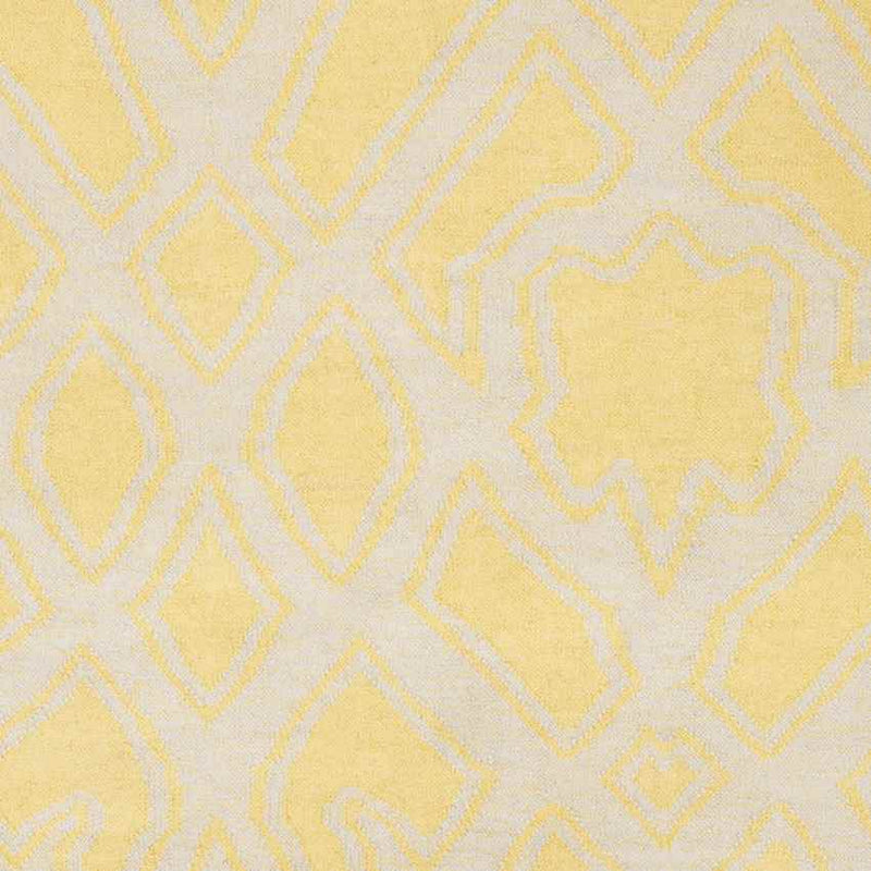 Ophir Modern Bright Yellow/Beige Area Rug