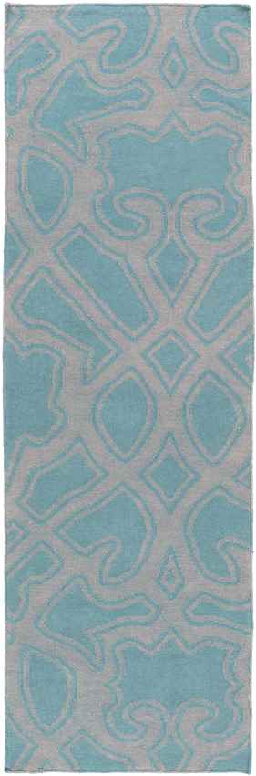 Ophir Modern Gray/Teal Area Rug