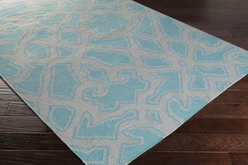 Ophir Modern Gray/Teal Area Rug