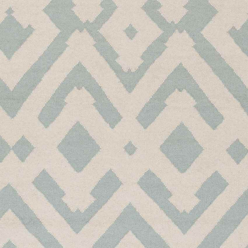 Oppelo Modern Aqua/Beige Area Rug