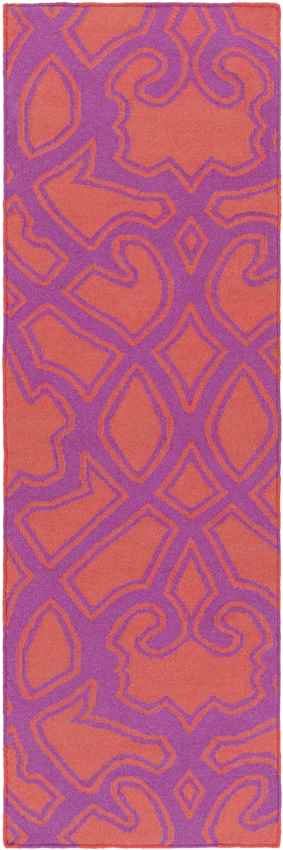 Ophir Modern Hot Pink/Coral Area Rug