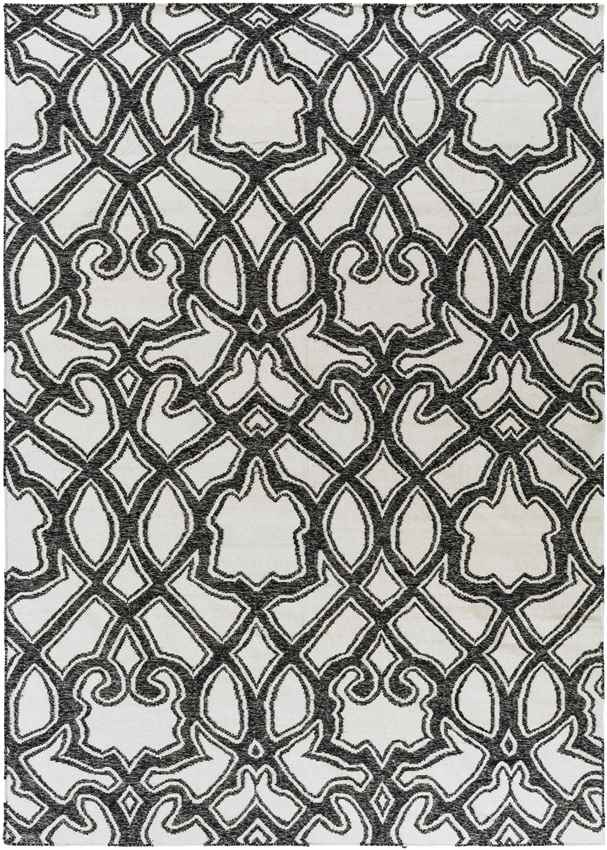 Ophir Modern Ivory/Black Area Rug