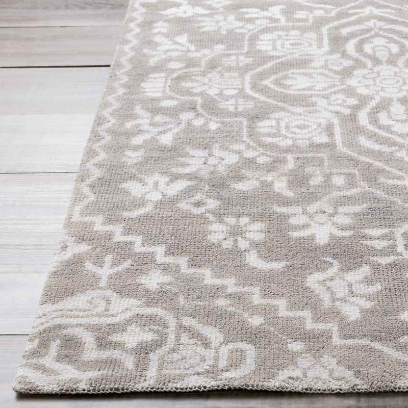 Bedworth Traditional Light Gray Area Rug