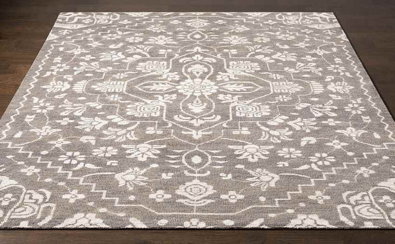 Bedworth Traditional Light Gray Area Rug