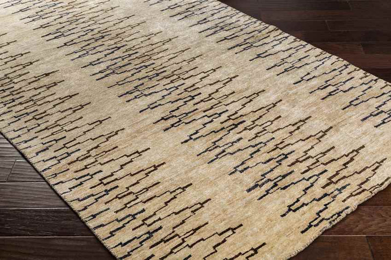 Parlier Modern Khaki/White Area Rug