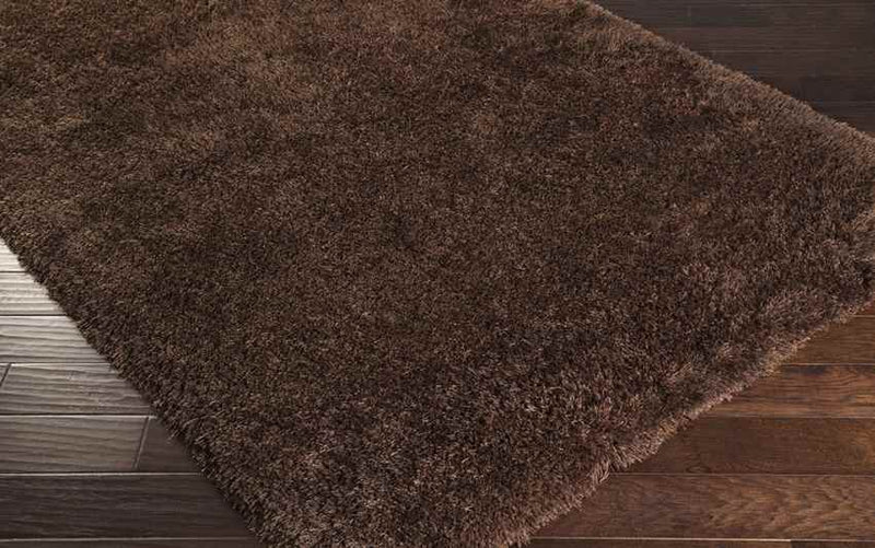 Brampton Modern Dark Chocolate Area Rug