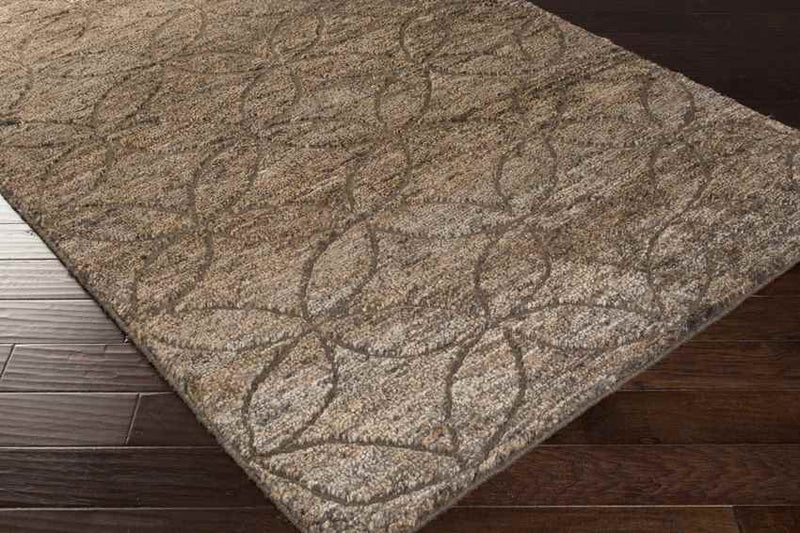 Peoria Global Chocolate Area Rug