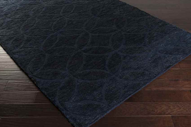 Peoria Global Dark Blue Area Rug