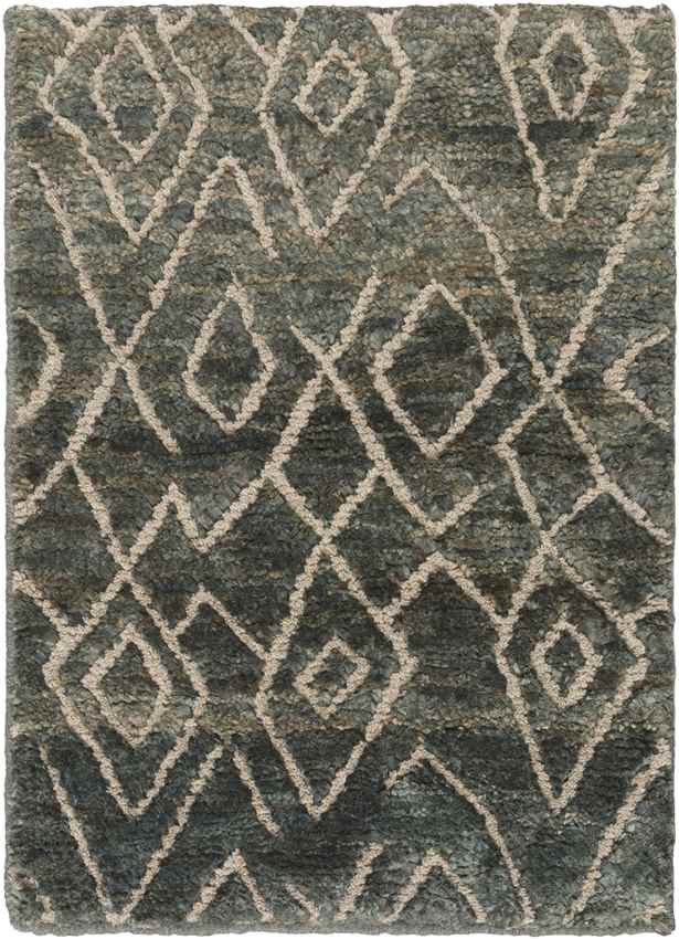 Perdido Global Dark Green Area Rug