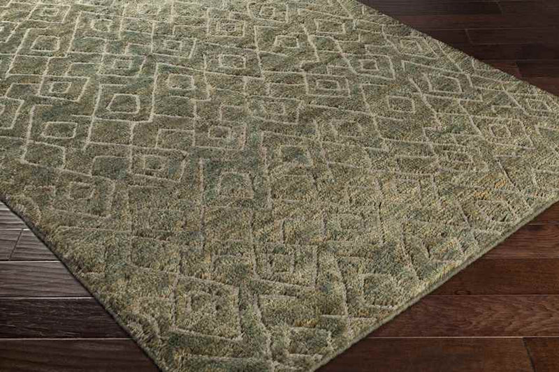 Perdido Global Dark Green Area Rug