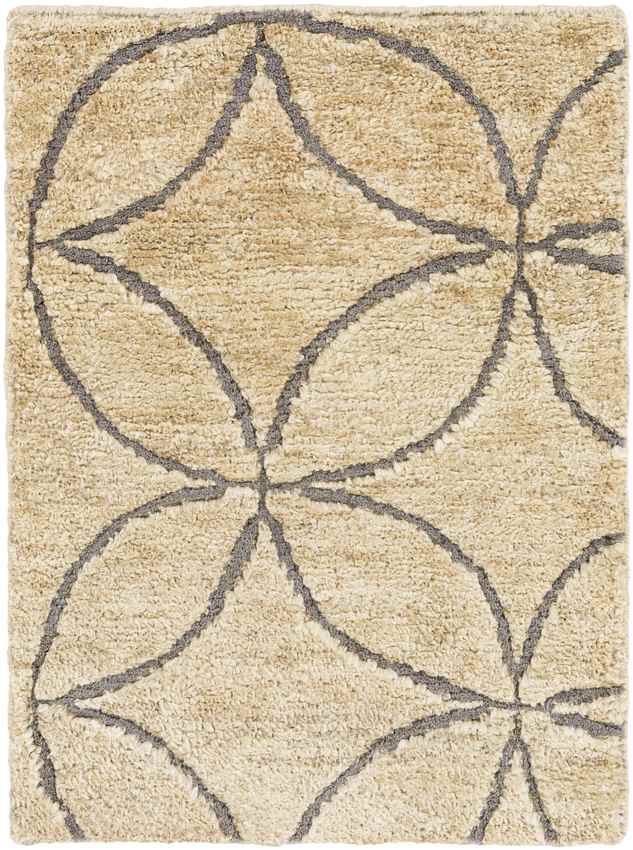 Peoria Global Beige Area Rug