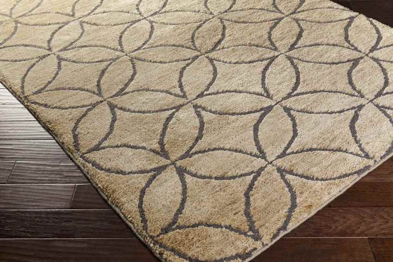 Peoria Global Beige Area Rug