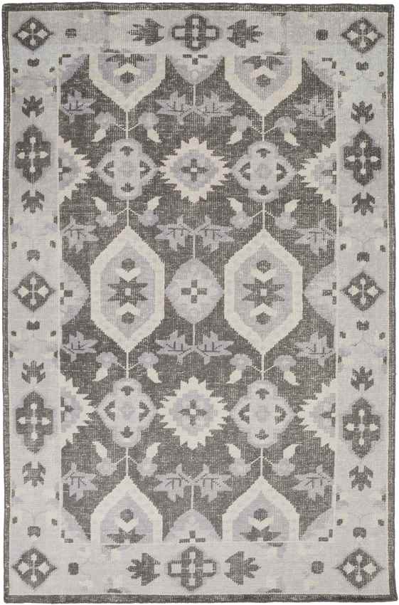 Plainville Traditional Charcoal Area Rug