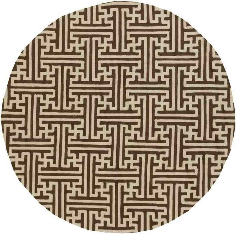 Ragland Modern Chocolate Area Rug