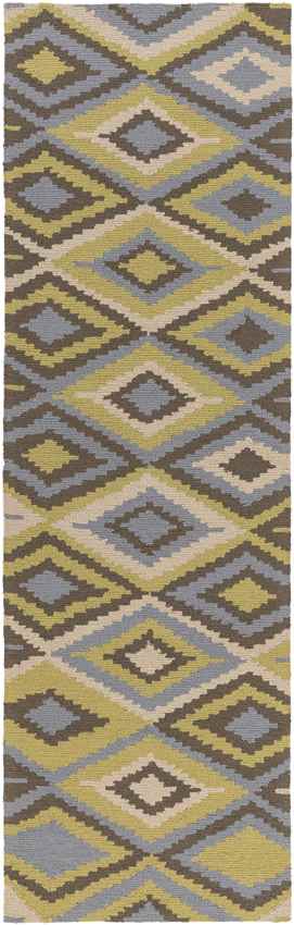 Rainsville Modern Olive Beige Area Rug