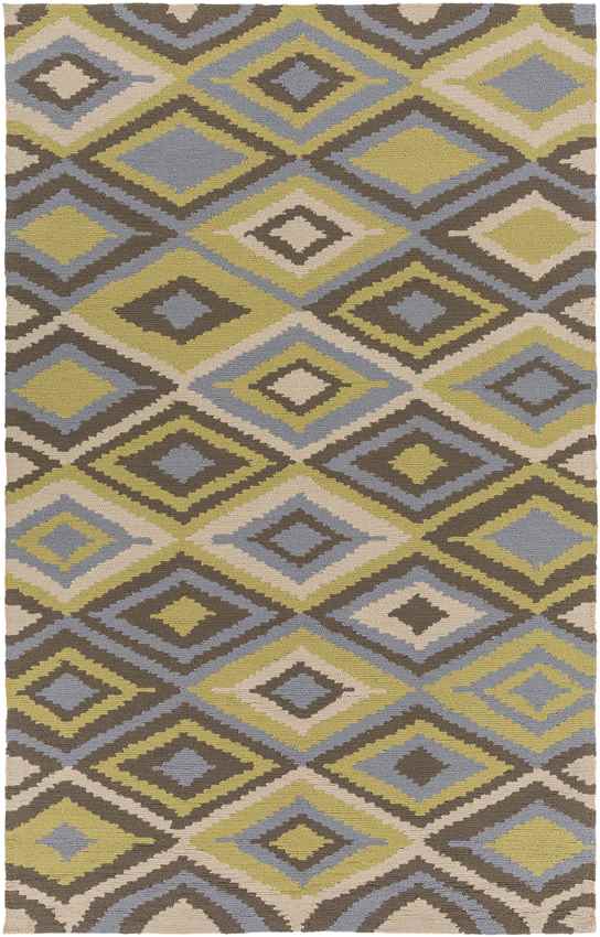 Rainsville Modern Olive Beige Area Rug