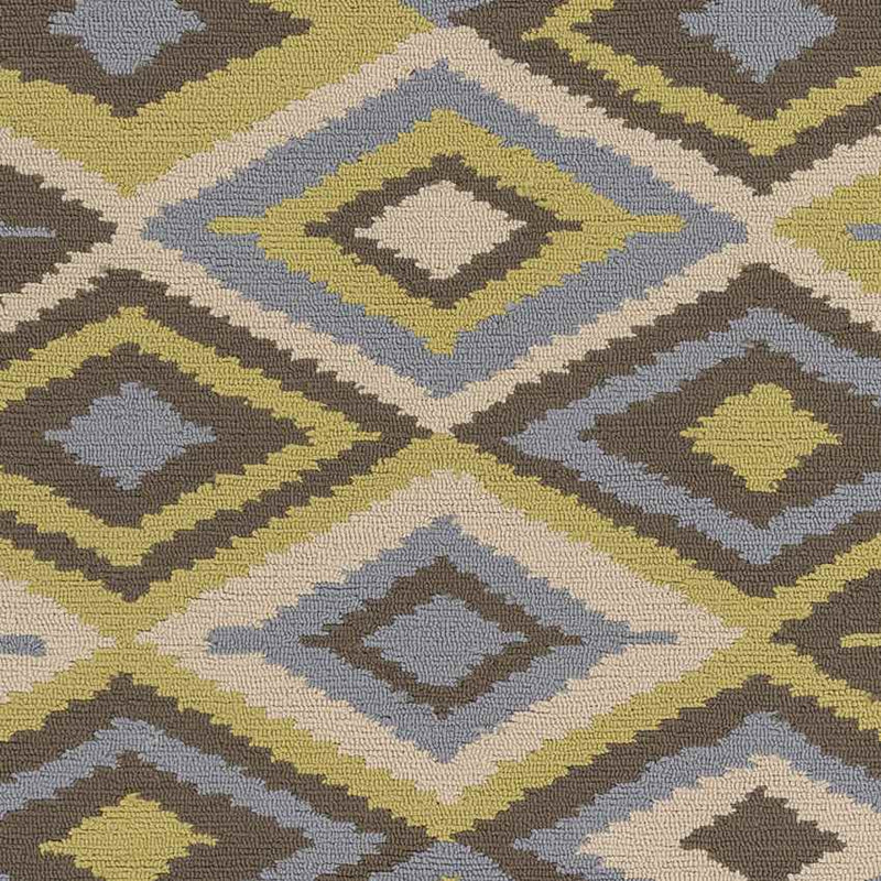 Rainsville Modern Olive Beige Area Rug