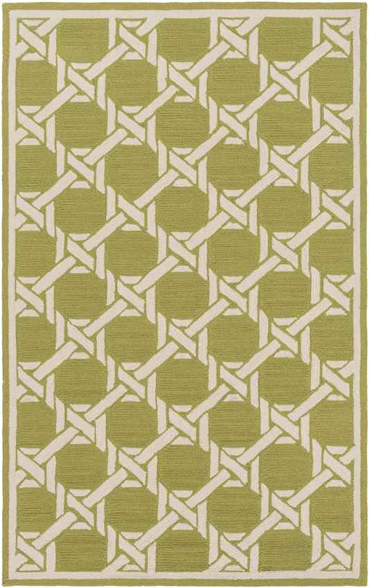 Ratcliff Modern Olive/Beige Area Rug