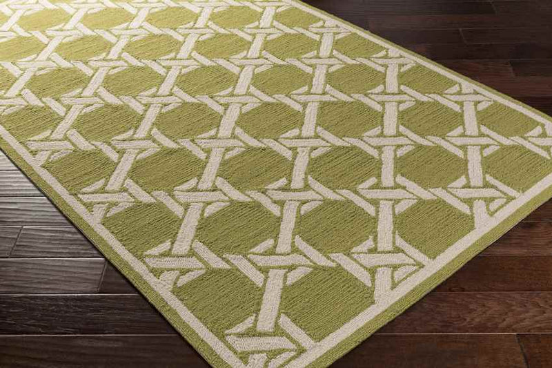 Ratcliff Modern Olive/Beige Area Rug