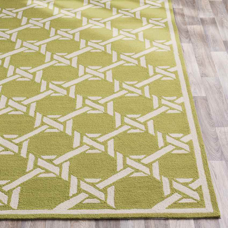 Ratcliff Modern Olive/Beige Area Rug