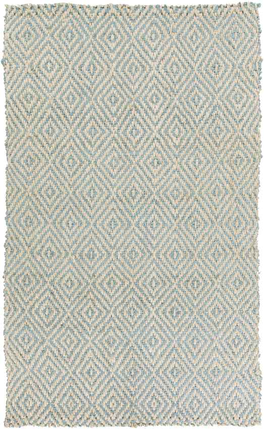 Orson Global Jute/Sisal Aqua/Cream Area Rug