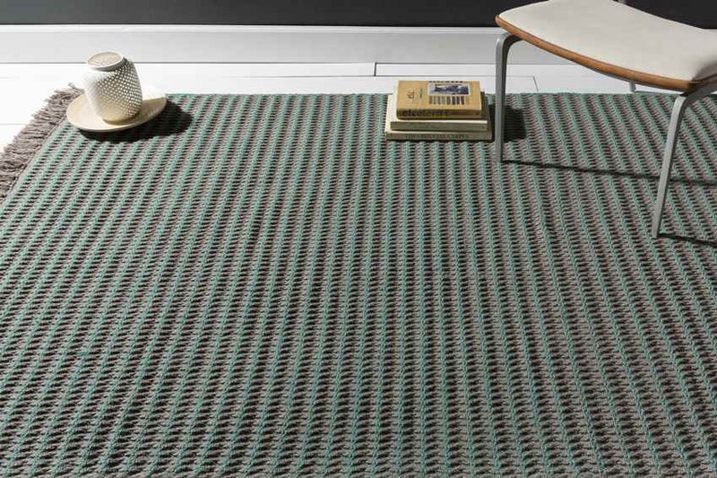 Resaca Modern Moss Green Area Rug