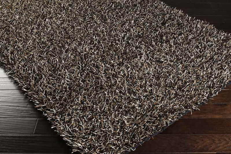 Rockdale Modern Dark Brown Area Rug