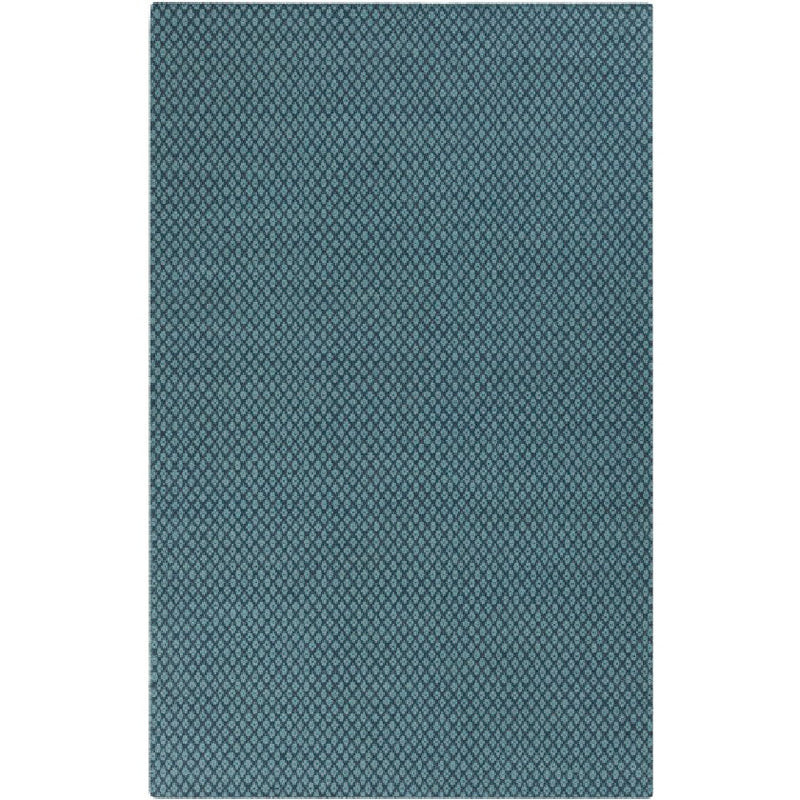 Tranise Cottage Bright Blue Area Rug