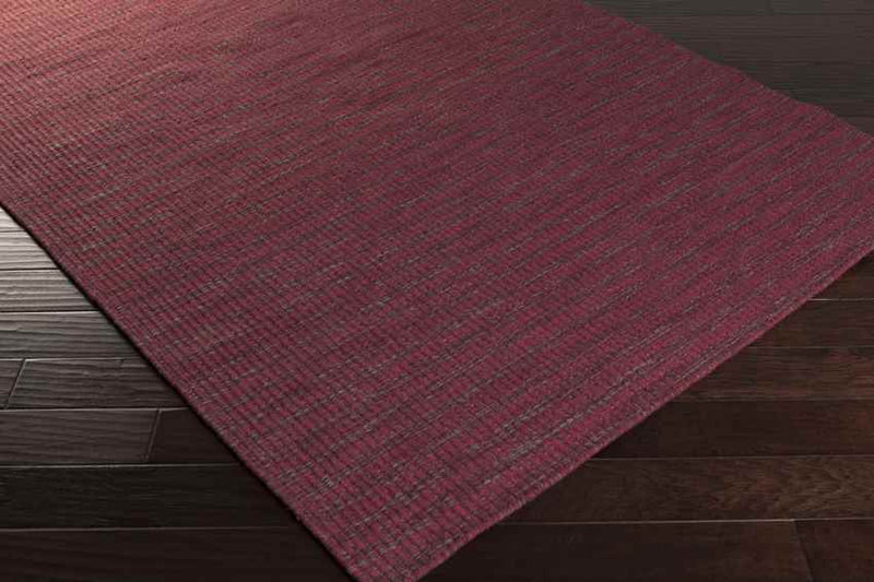 Cheriss Cottage Burgundy Area Rug