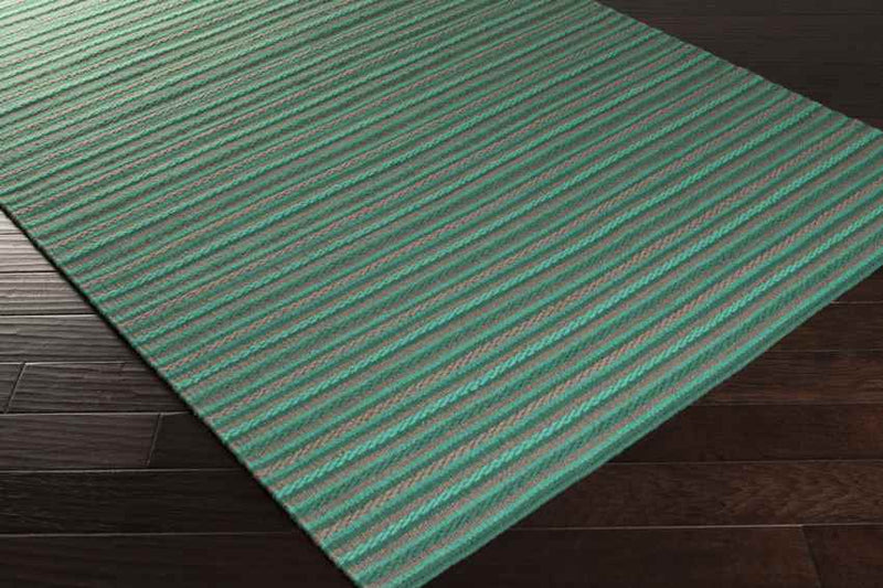 Charlotte Cottage Aqua Area Rug