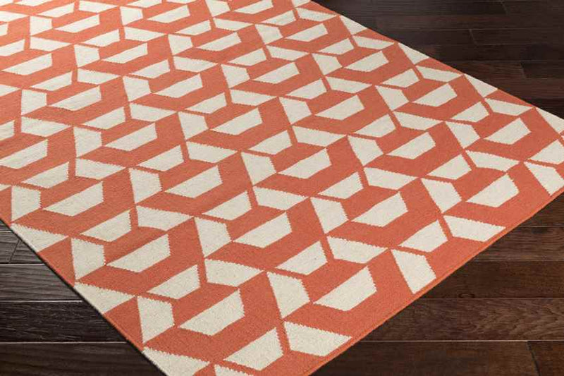 Rosemead Modern Coral Area Rug