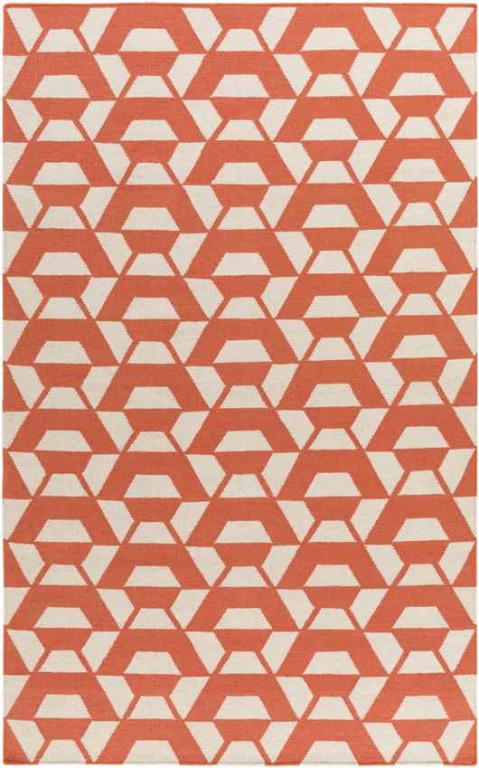 Rosemead Modern Coral Area Rug