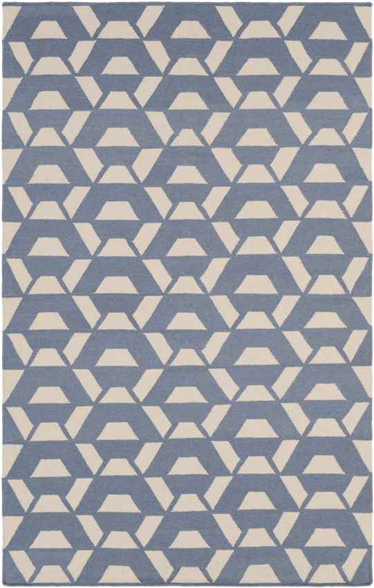 Rosemead Modern Gray/Teal Area Rug