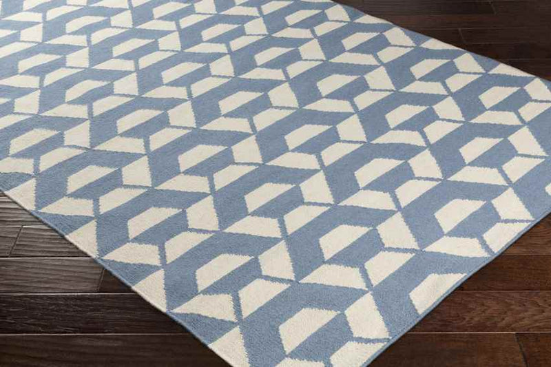 Rosemead Modern Gray/Teal Area Rug