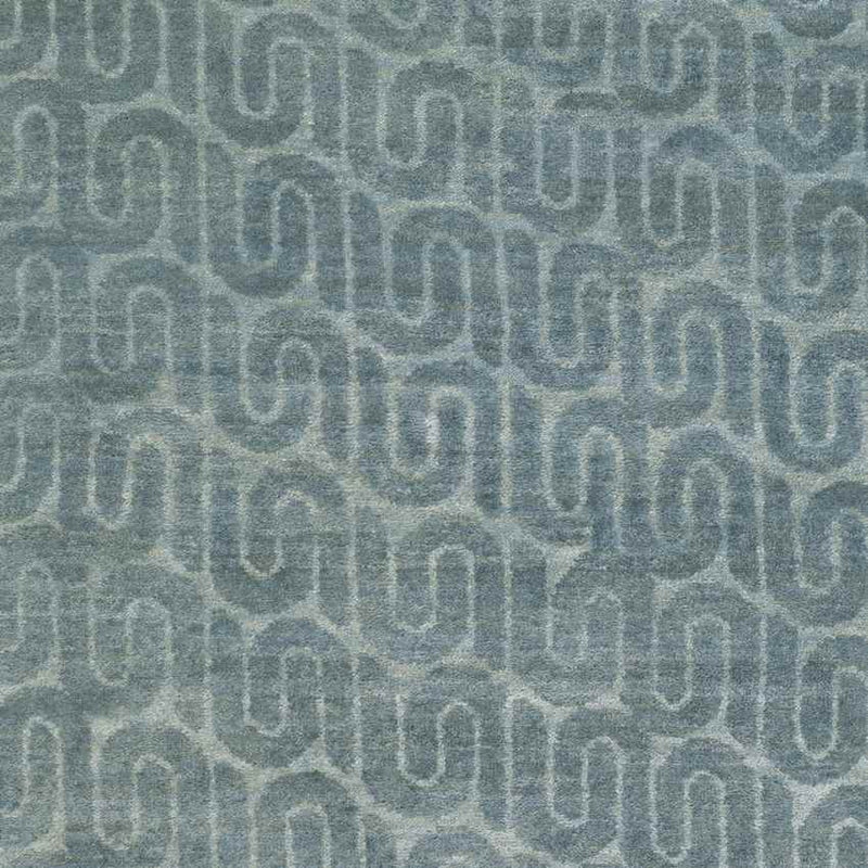 Safford Modern Teal/Aqua Area Rug