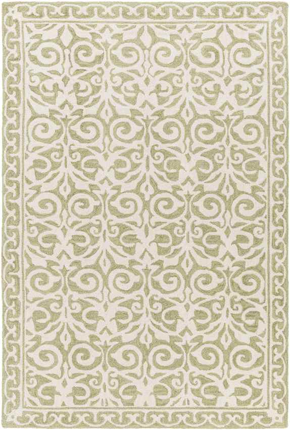 Sahuarita Modern Olive/Beige Area Rug