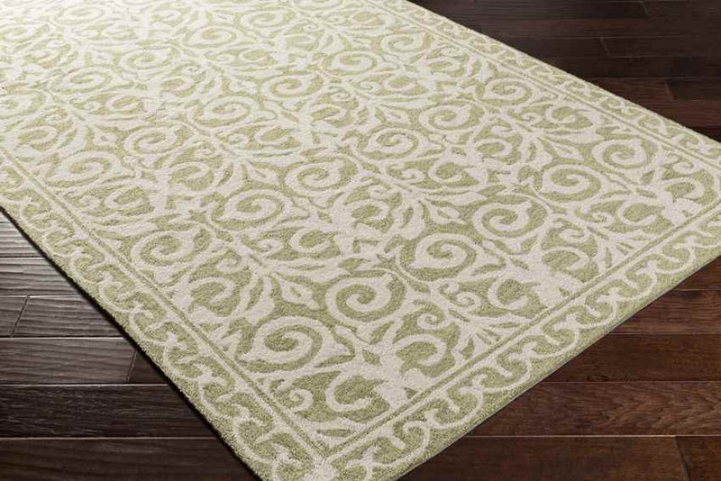 Sahuarita Modern Olive/Beige Area Rug