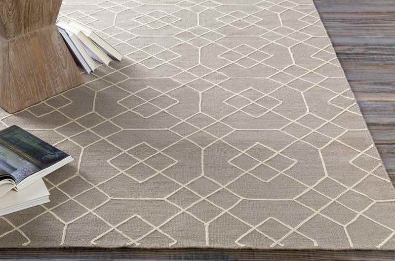 Salesville Modern Beige Area Rug